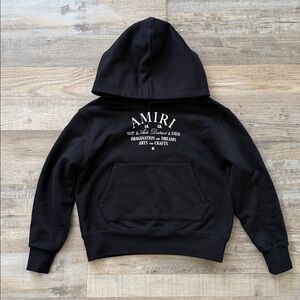 AMIRI Kids Black Hoodie